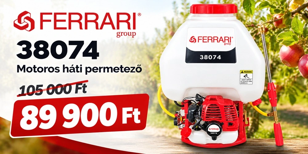Ferrari 38074 motoros háti permetező