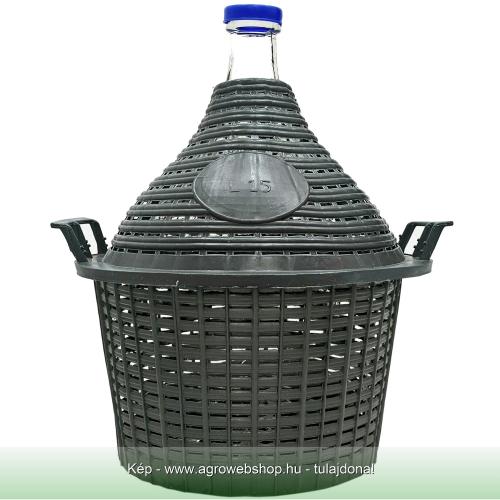 Demizson üvegballon 15L