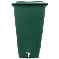 Zöld esővízgyűjtő hordó (200L)