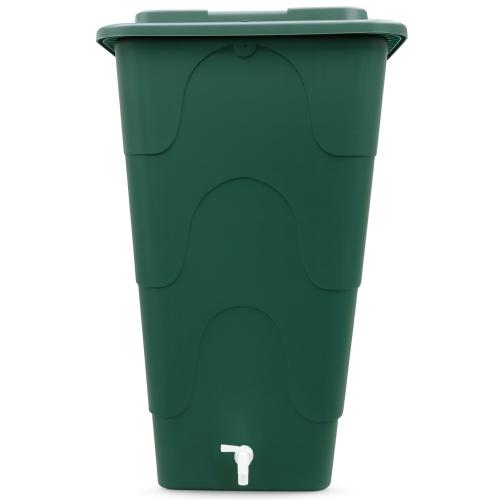 Zöld esővízgyűjtő hordó (200L)