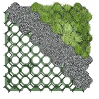 Gyeprács 50×50 cm | Zöld | PP