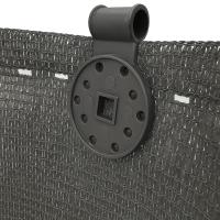 Hálórögzítő csipesz | Szürke | 20db