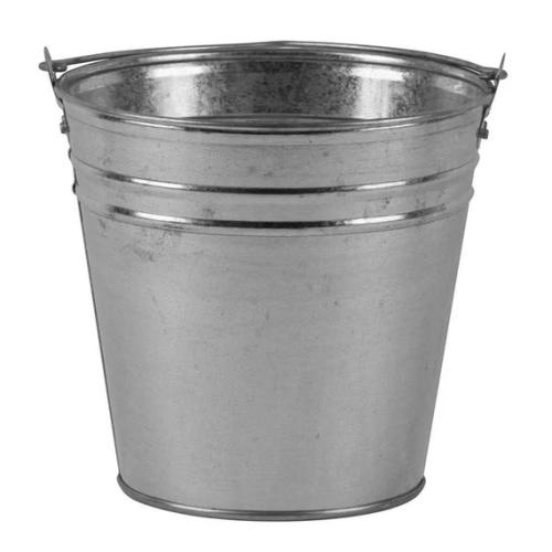 Horganyzott fém vödör (10L)