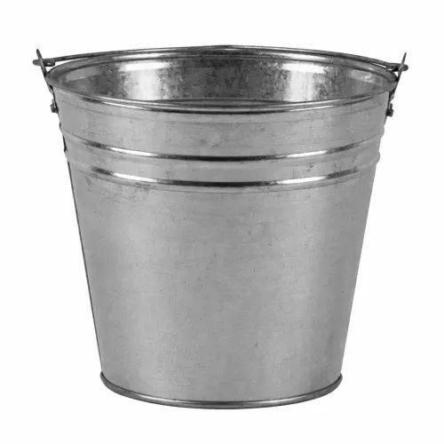 Vödör horganyzott fém | 10L