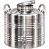 Kanna hordó csappal | Inox | 15L