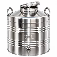 Kanna hordó csappal | Inox | 30L 