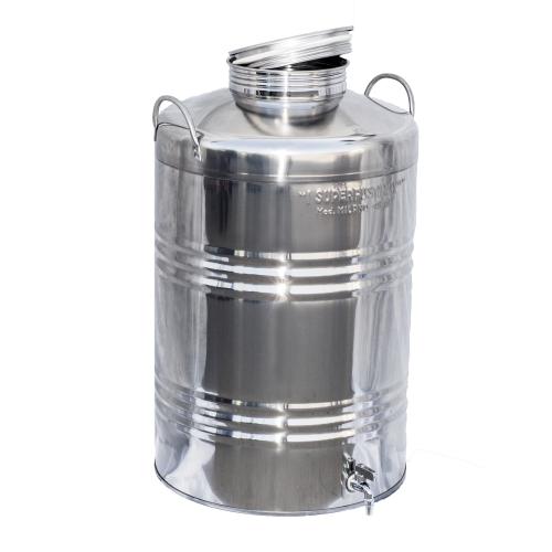 Inox csapos hordó 5L