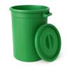 Kerti szemeteskosár | Zöld | 75L
