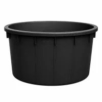 Műanyag dézsa | Fekete | 130L