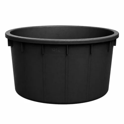 Műanyag dézsa | Fekete | 130L