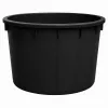 Műanyag dézsa | Fekete | 350L