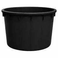 Műanyag dézsa | Fekete | 350L