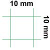 Műanyag kerítésháló | #10mm | 1×25m
