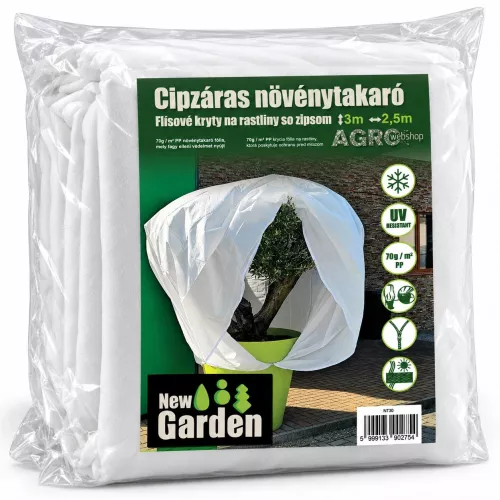 Növénytakaró | Cipzáros | 3×2,5m