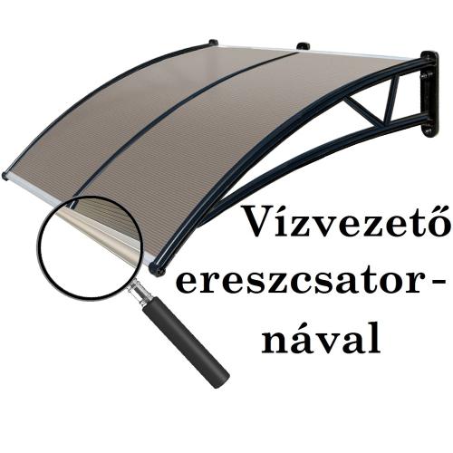 Bronz előtető pergola100*300 cm