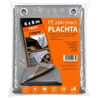 Takaróponyva 6×8m | Szürke | 210 g/m²